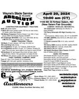 G & G AUCTIONEERS - Ad from 2024-04-18
