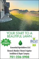 Essential Sprinklers - Ad from 2024-05-29