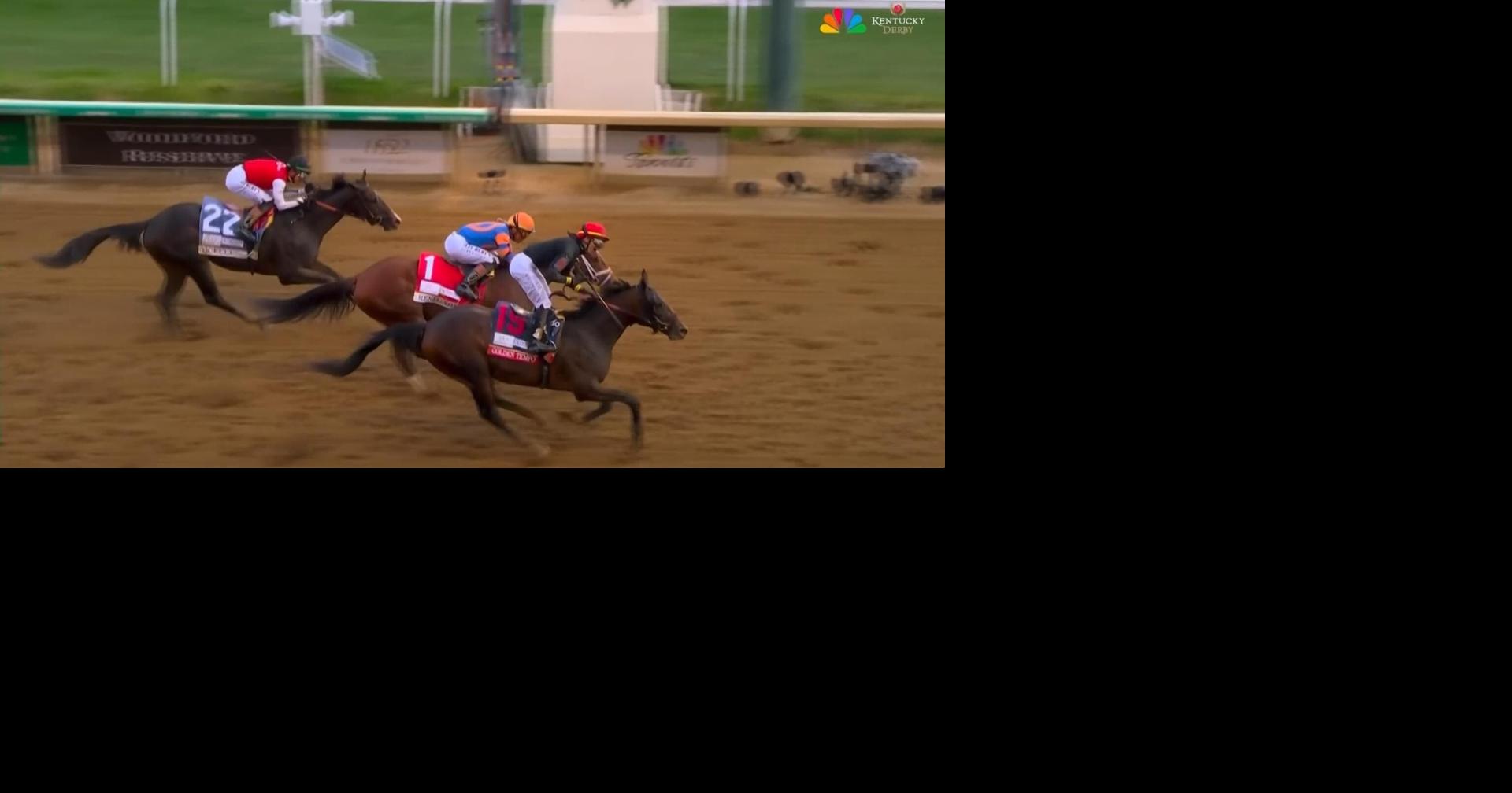 Golden Tempo wins the Kentucky Derby