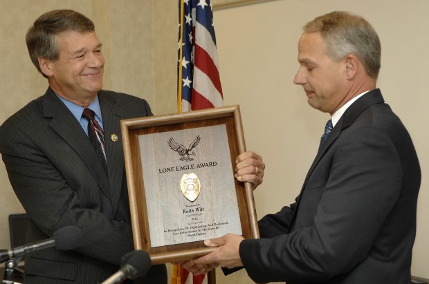 Keith Witt and Wayne Stenehjem