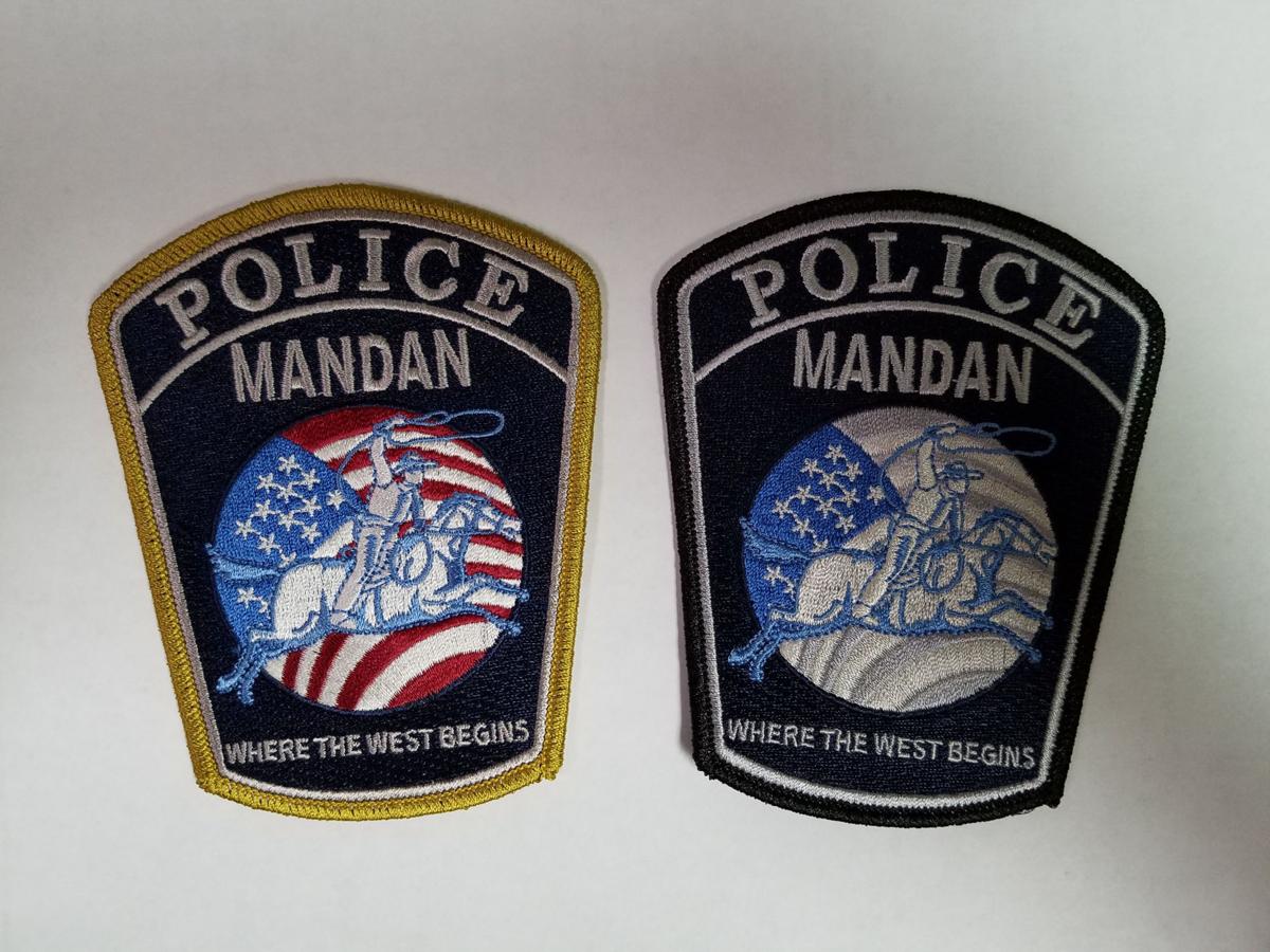Mandan Police Department unveils new uniform patches Mandan