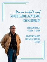 North Dakota Gov. Burgum evades questions about speculated presidential run following Iowa trip