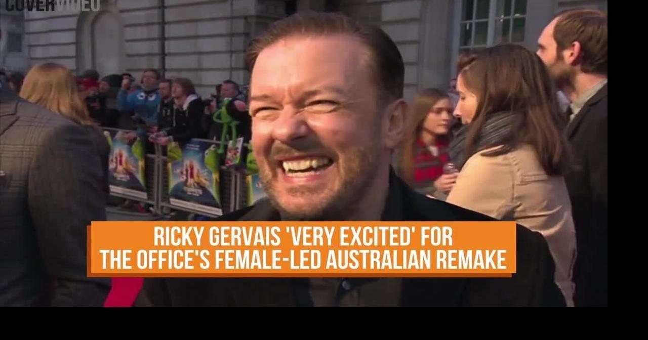 Ricky Gervais 'very excited' for The Office's female-led Australian remake