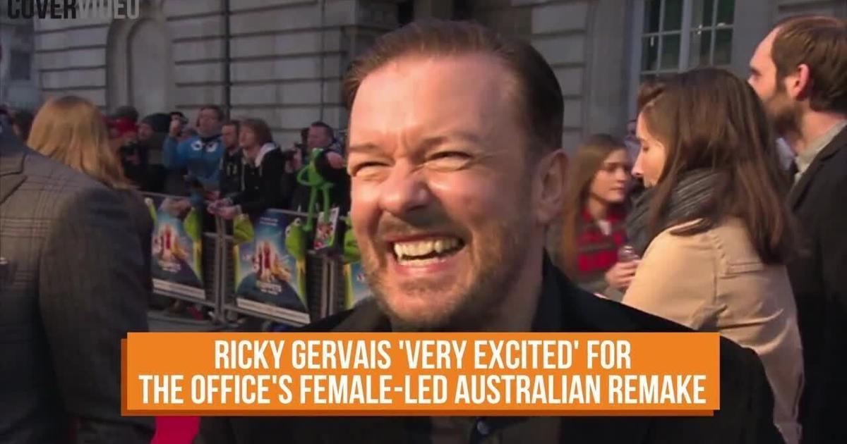 Ricky Gervais 'very excited' for The Office's female-led Australian remake