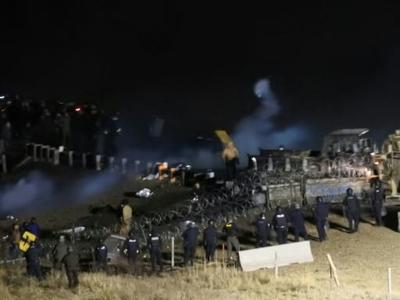 Pipeline protester seriously injured; conflicting accounts