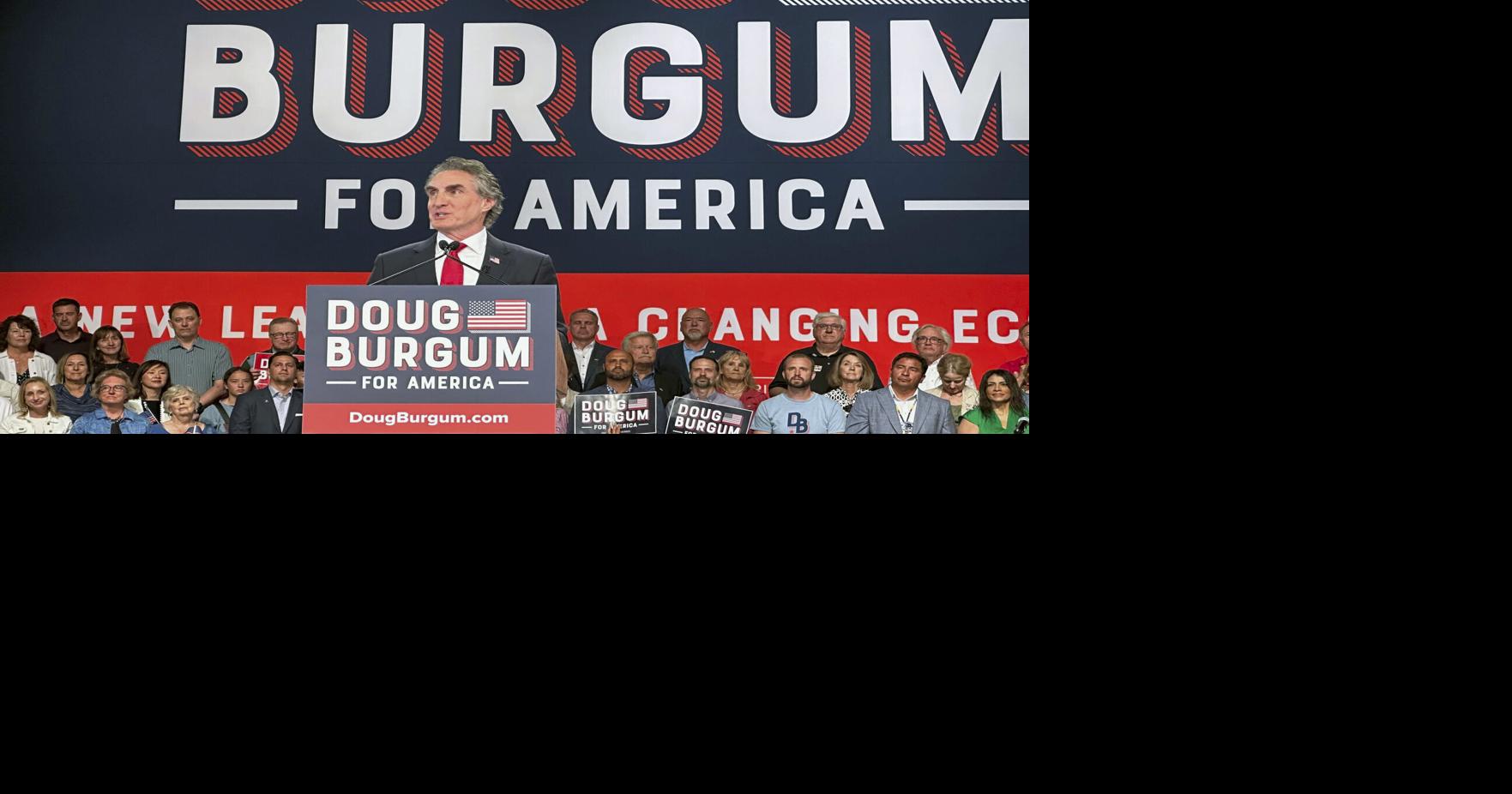 North Dakota Gov. Doug Burgum launches long-shot bid for 2024 GOP presidential nomination