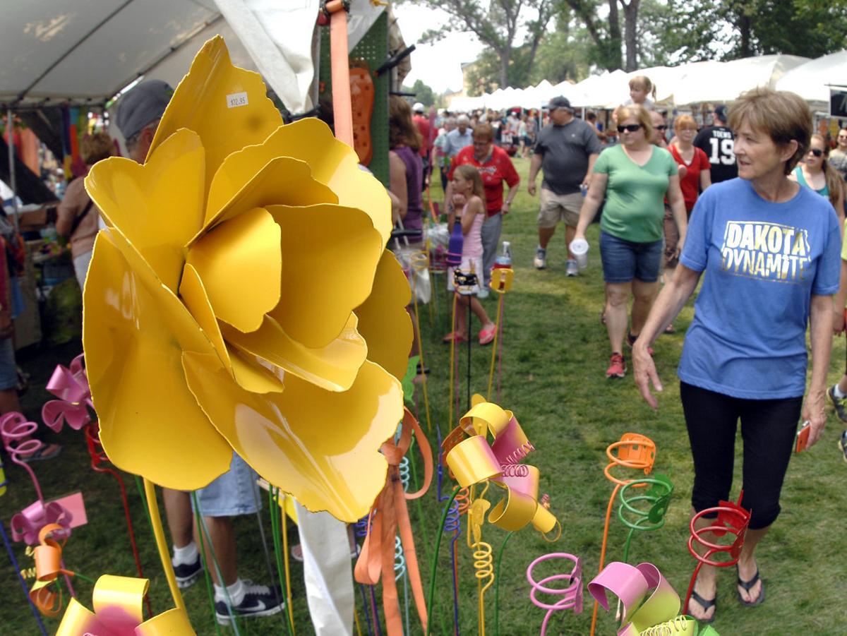 Art in the Park in Mandan will open at noon today Local news for