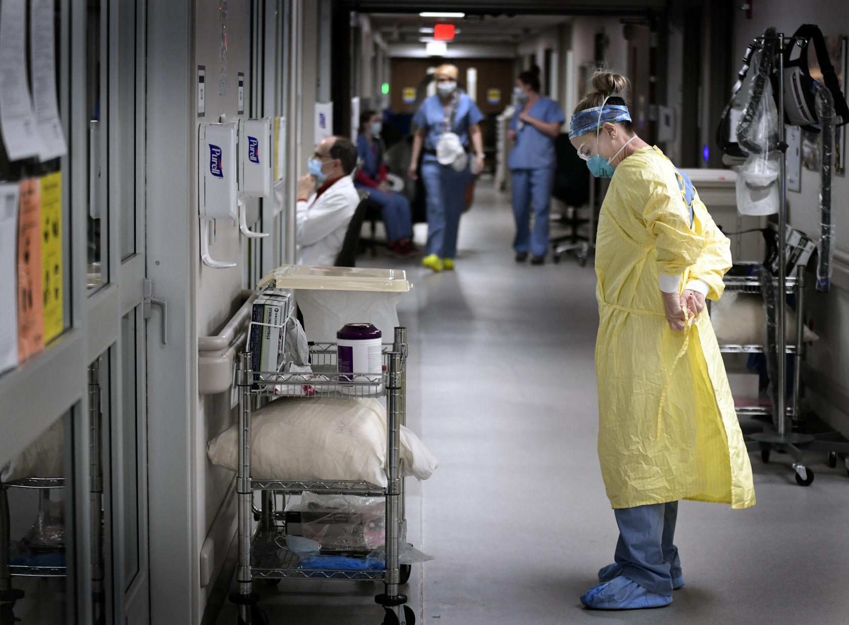 'A whole new challenge' A look inside a Bismarck COVID19 unit