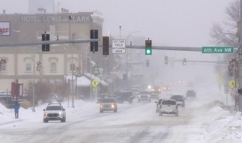 Blizzard moves out of North Dakota, but bitter cold is moving in