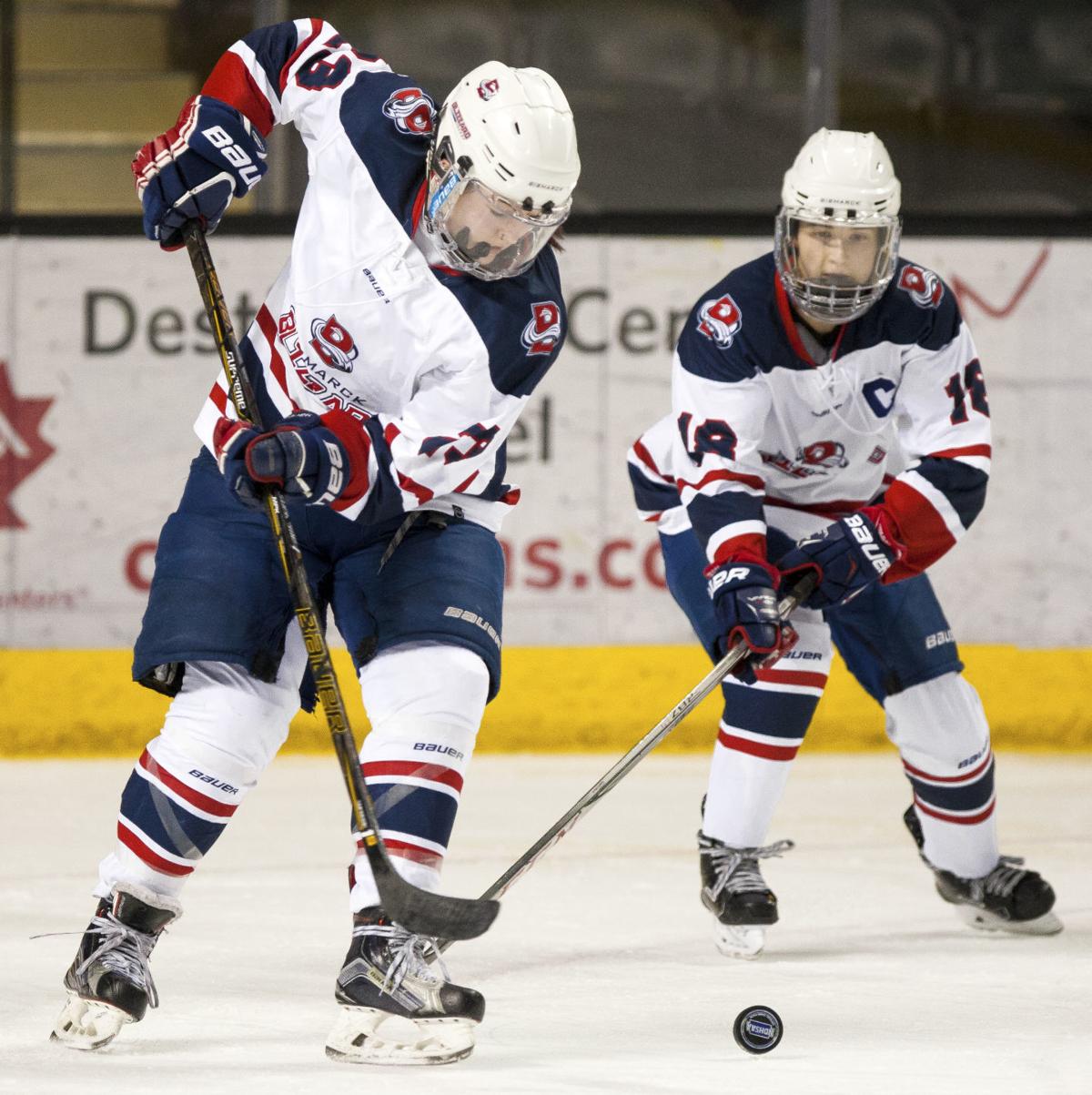 Bismarck girls will play for fourth straight hockey title High School