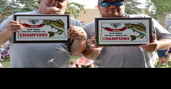 Tuttle father and son win North Dakota Governor’s Walleye Cup on 20th attempt