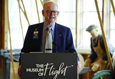 boeing william jr founder dies son company bismarcktribune museum speaking exhibit trustee flight before preview