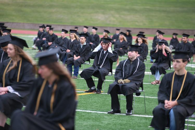 Mandan High School celebrates graduation with modified ceremony