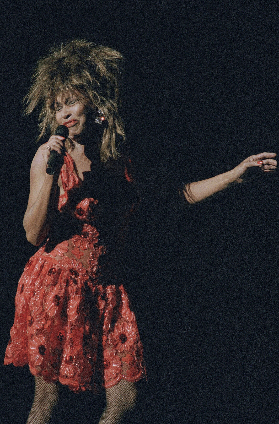 Tina Turner captivated billions of people with her Live Aid performance in  Philadelphia, in 1985