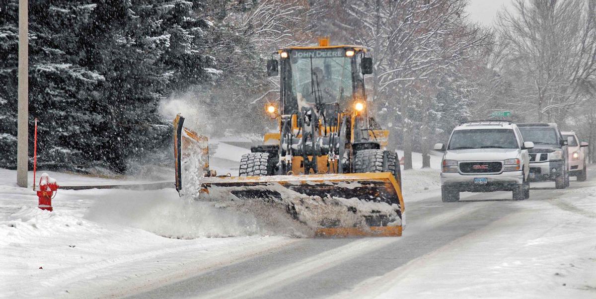 Snow plows get preholiday workout Local news for BismarckMandan