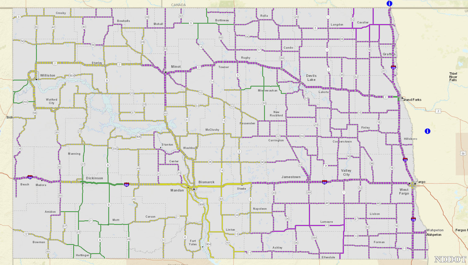 North Dakota Road Conditions Map Dot   5c4f09b743b27.image 