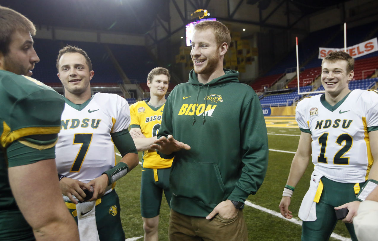 Carson wentz ndsu outlet shirt