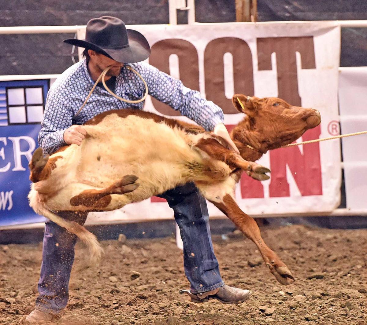 Killdeer Cowboys put on a show in Bismarck Rodeo