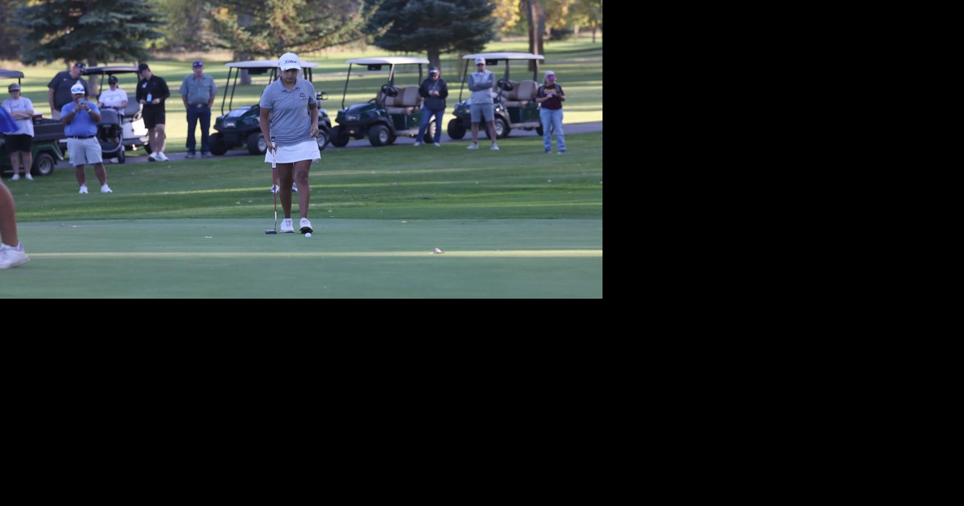 Mandan's Izzy Hale wins individual title at Class A State girls' golf tournament