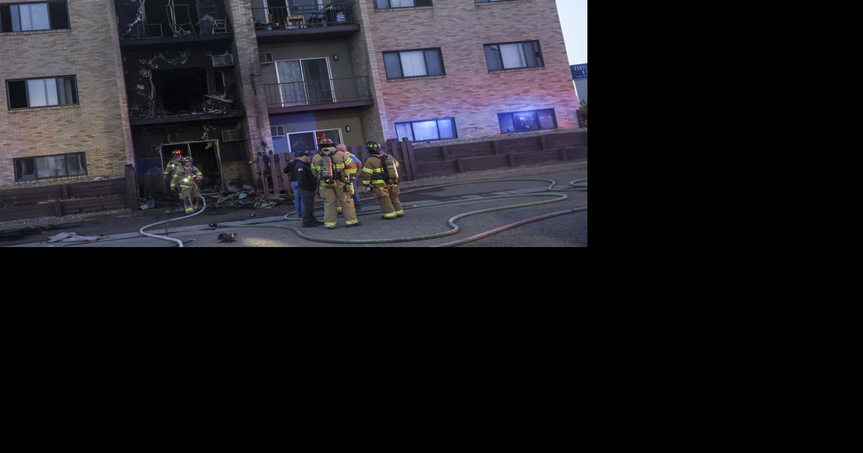 Fire affects three floors at Arbor Ave apartments in Bismarck