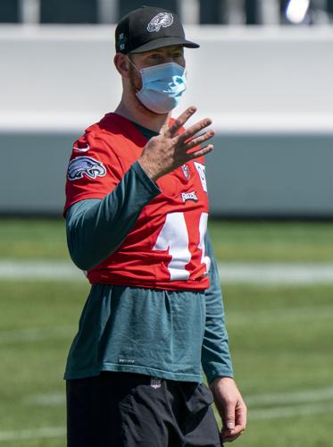 Wentz returns to practice