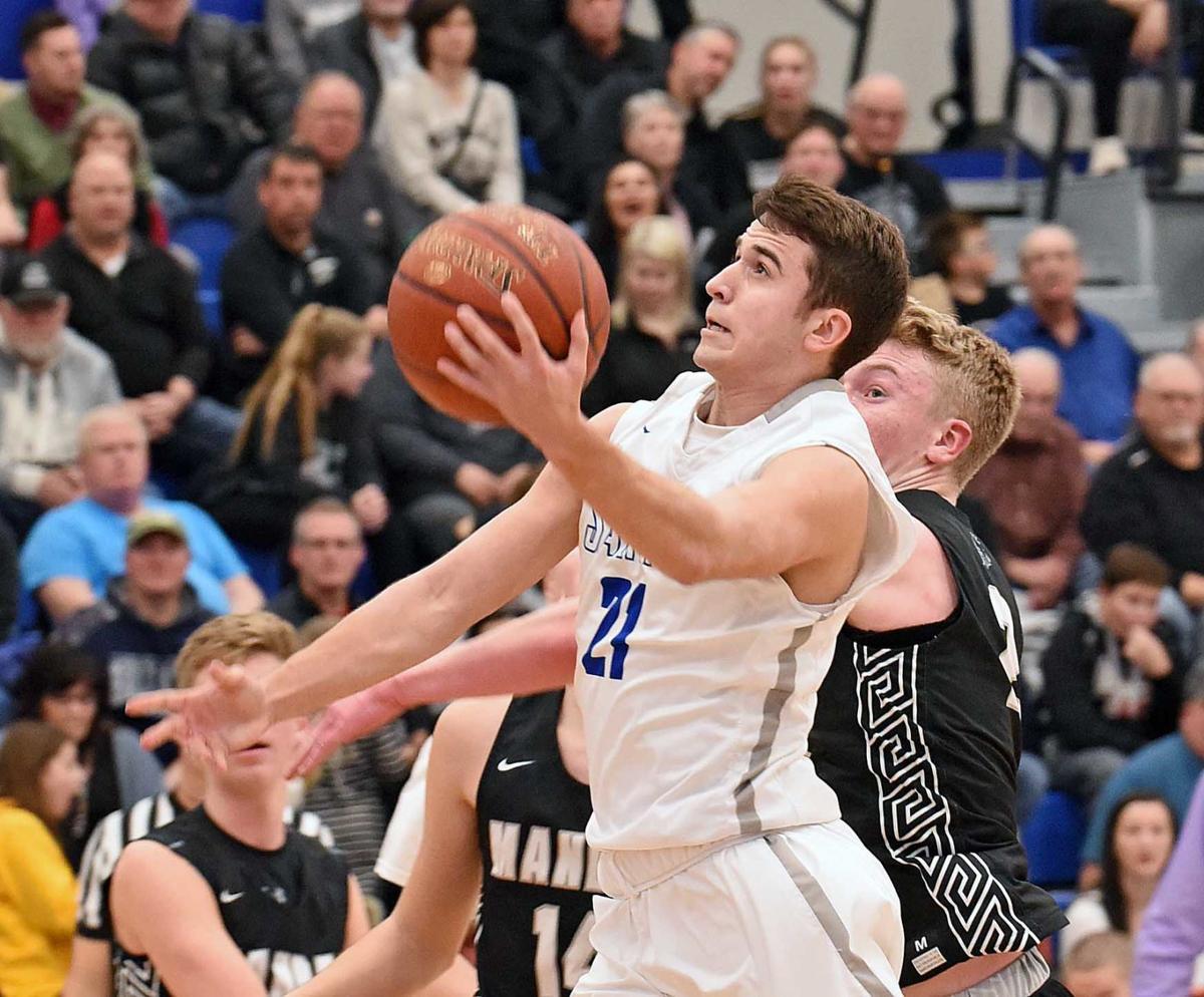 Mandan Earns Basketball Sweep Of St Mary S Basketball