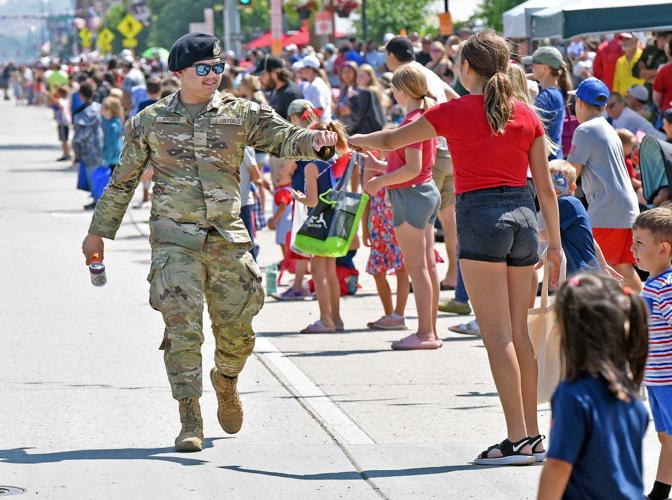 Clear skies and warm weather Independence Day parade in Mandan