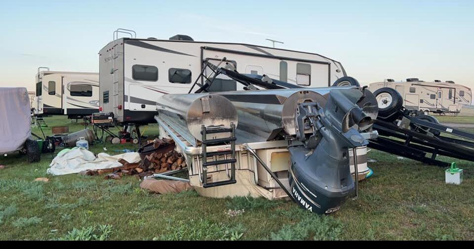 Storms cause heavy damage north of Hazen, contribute to doublefatal