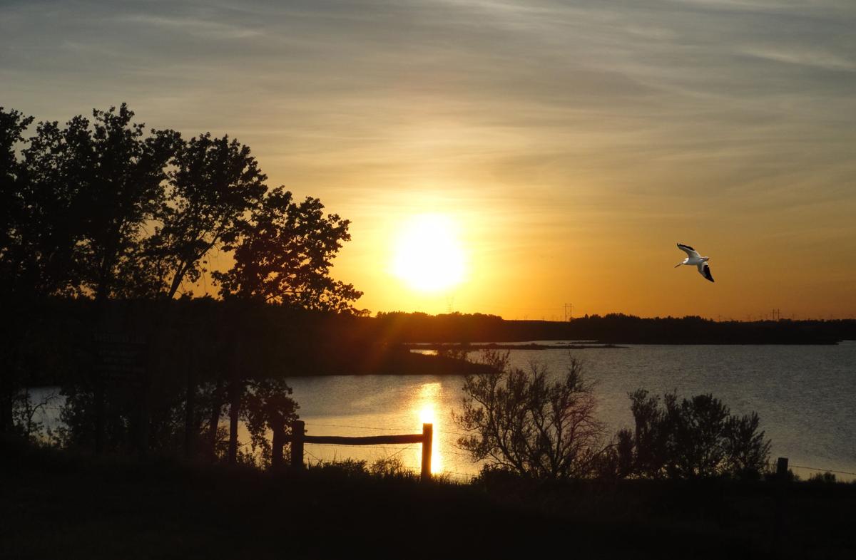 Sunset on Sweet Briar Lake