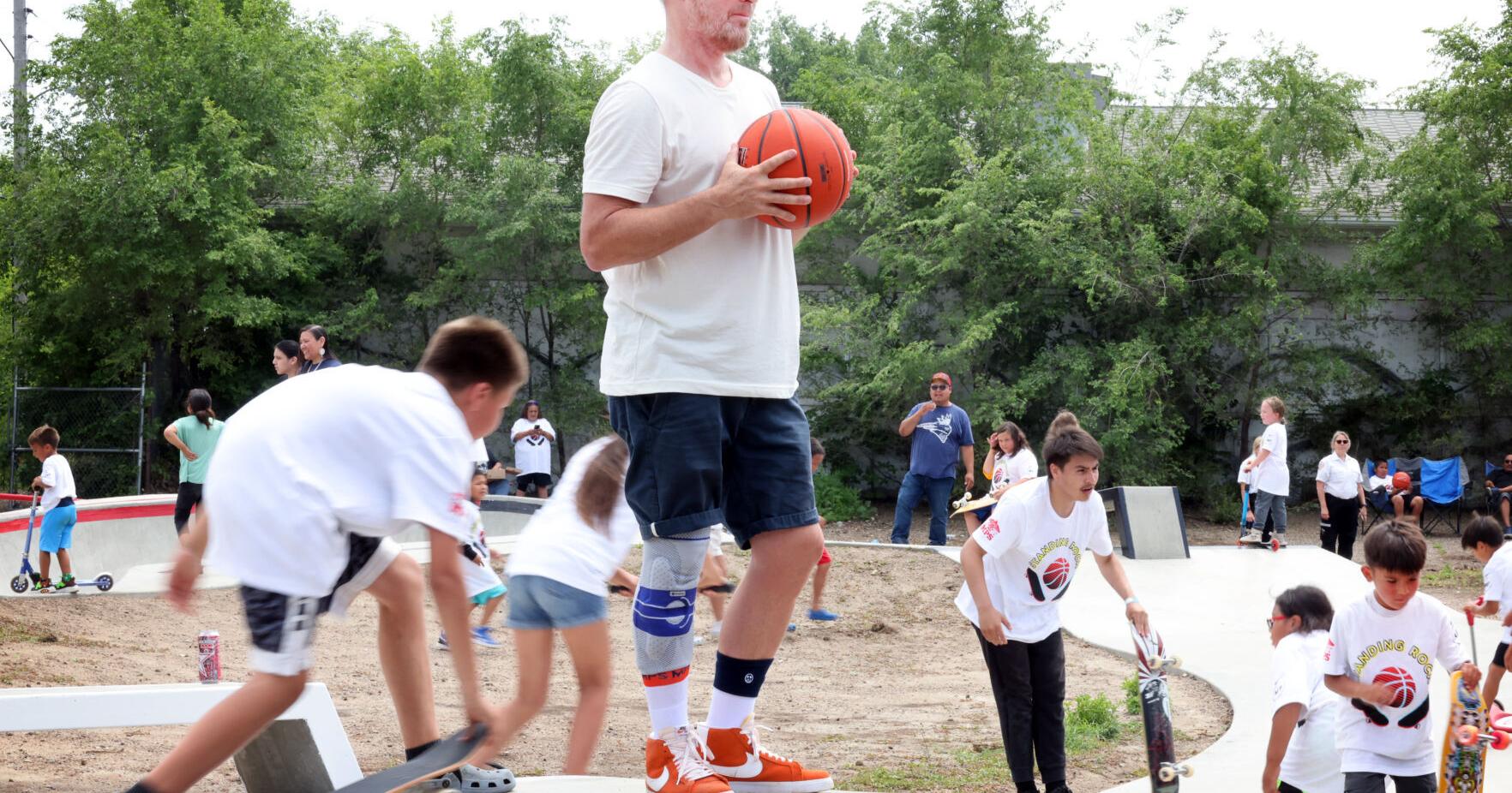 Pearl Jam bassist Jeff Ament spearheads Standing Rock Skate Park in Fort Yates - Vimarsana News
