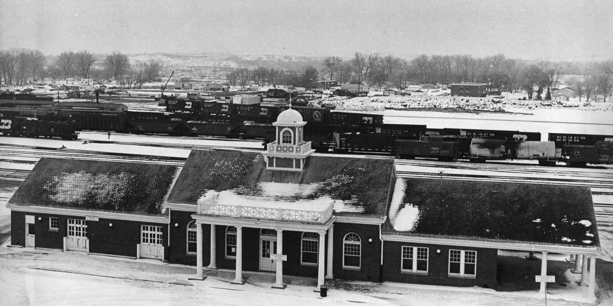 North Dakota History in Photos Mandan Train Depot
