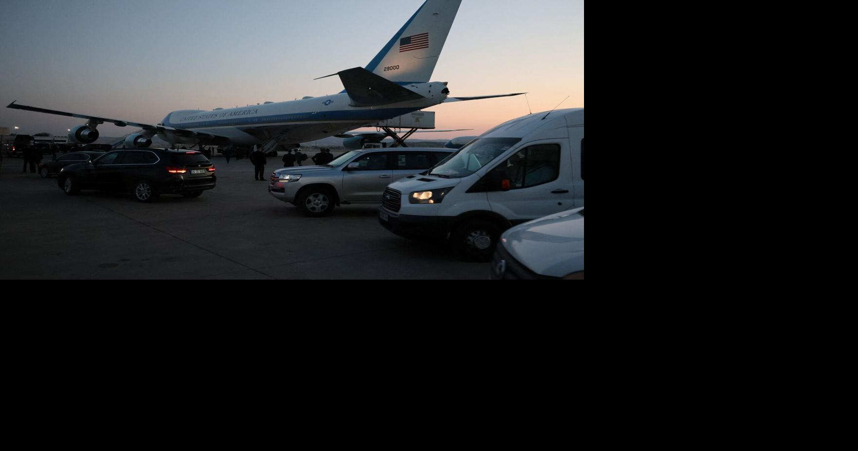 Trump boarded secret Turkey flight via catering truck due to Iran threat Humeyra Pamuk and Christian Martinez Reuters Aug 11, 2026 12 mins ago
