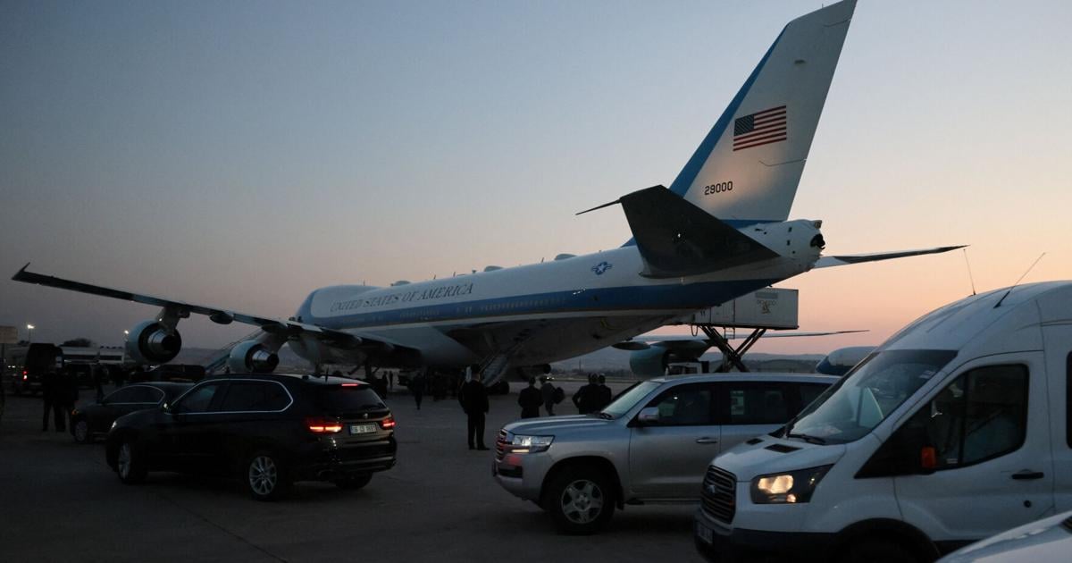 Trump boarded secret Turkey flight via catering truck due to Iran threat Humeyra Pamuk and Christian Martinez Reuters Aug 11, 2026 12 mins ago