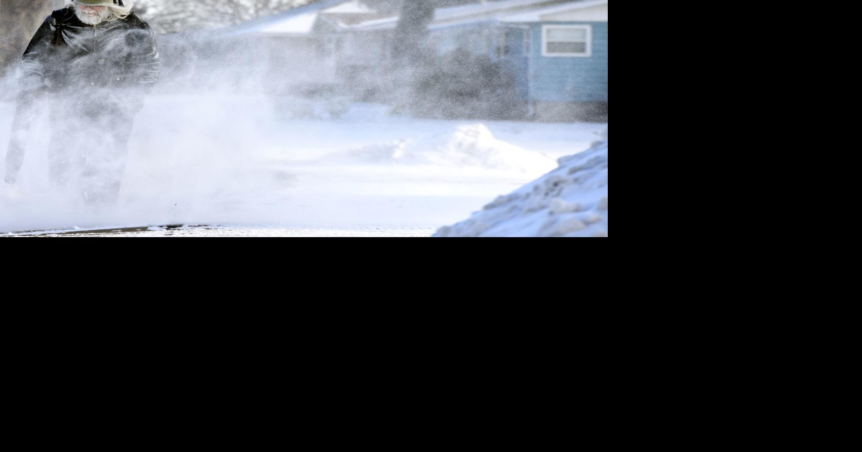 Snow removal underway in Bismarck, Mandan