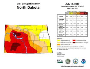 6 percent of state rated in exceptional drought