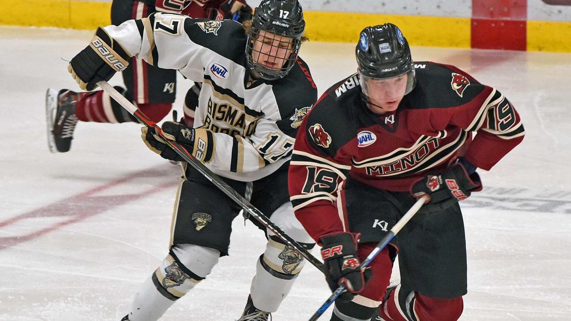 Bobcats net five goals in third period to rally past Minot | Bismarck Bobcats | bismarcktribune.com Bobcats net five goals in third period to rally past Minot | Bismarck Bobcats | bismarcktribune.com