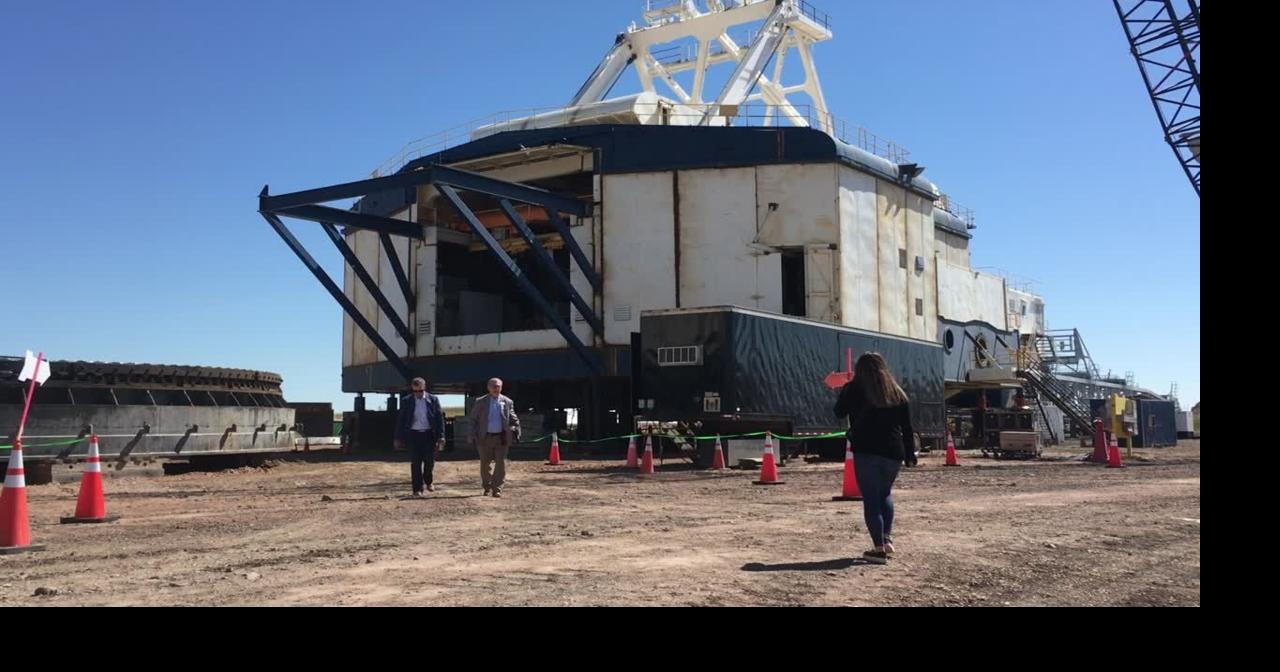 New dragline presented to public