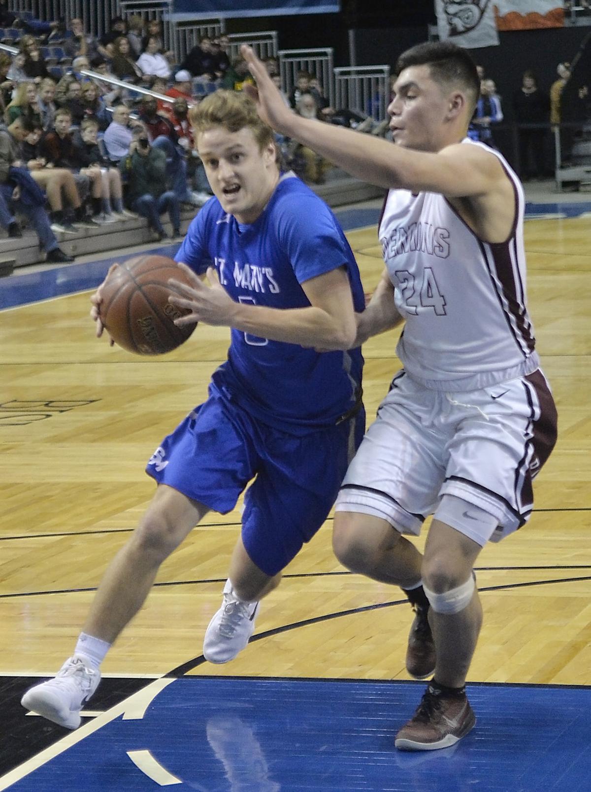 Saints Upset Demons In West Opener Sports Bismarcktribune Com
