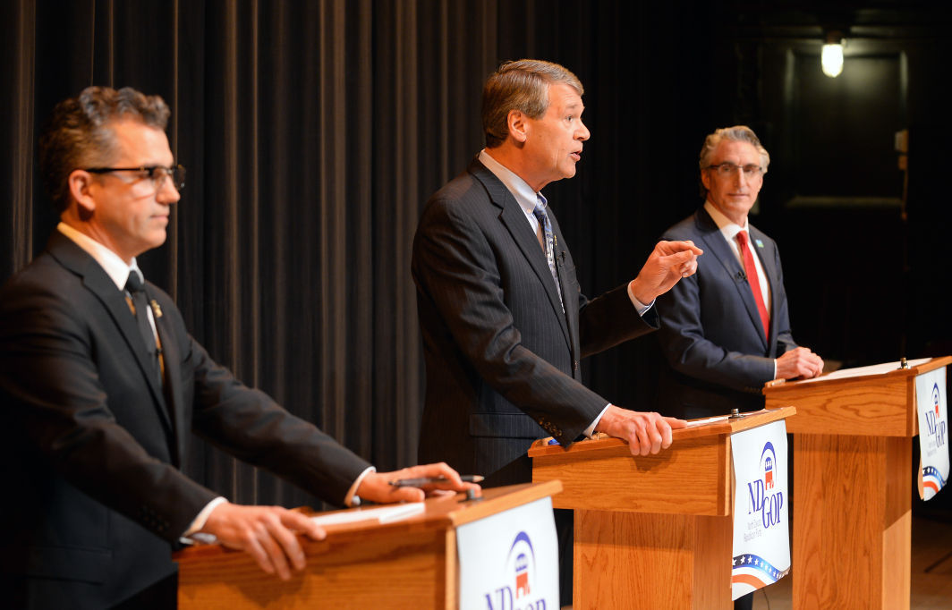 Gallery North Dakota GOP gubernatorial debate Tribune Photo