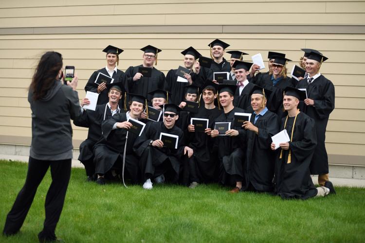 Mandan High School celebrates graduation with modified ceremony
