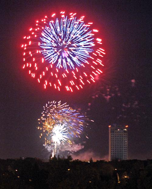 Capitol fireworks