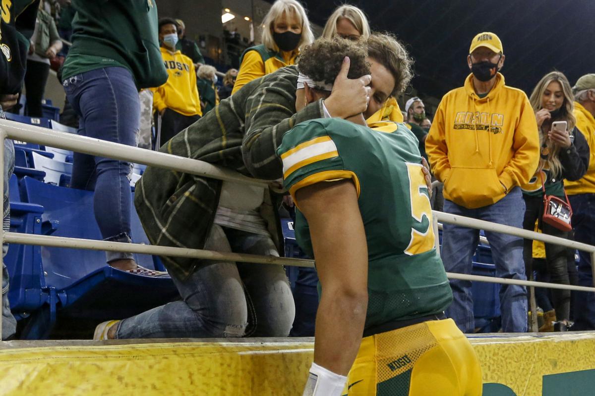 PHOTOS: Bison play Central Arkansas in only game of season | Sports | bismarcktribune.com