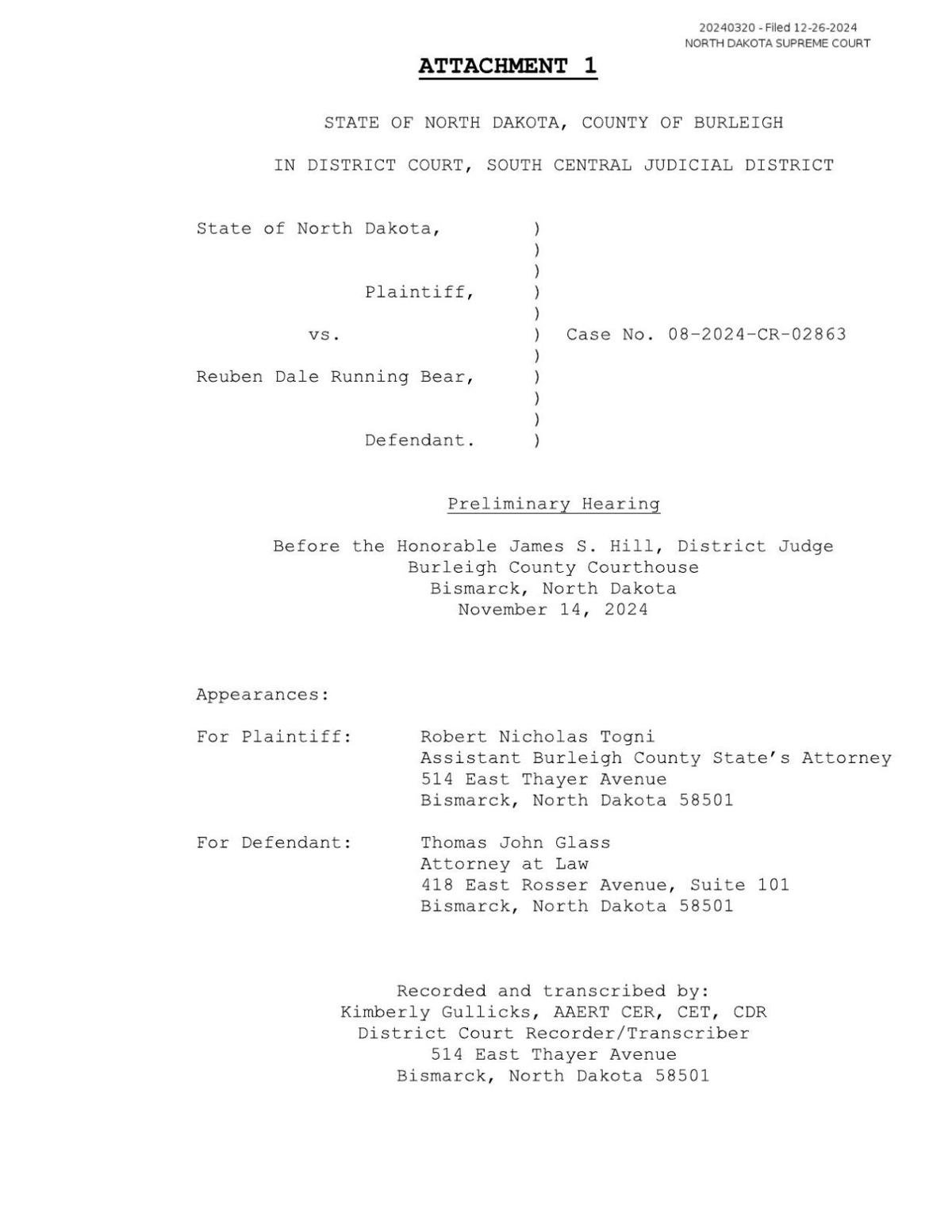 North Dakota court system moves toward AI transcriptions
