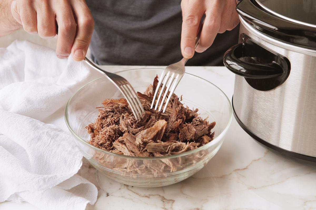 Shredded beef