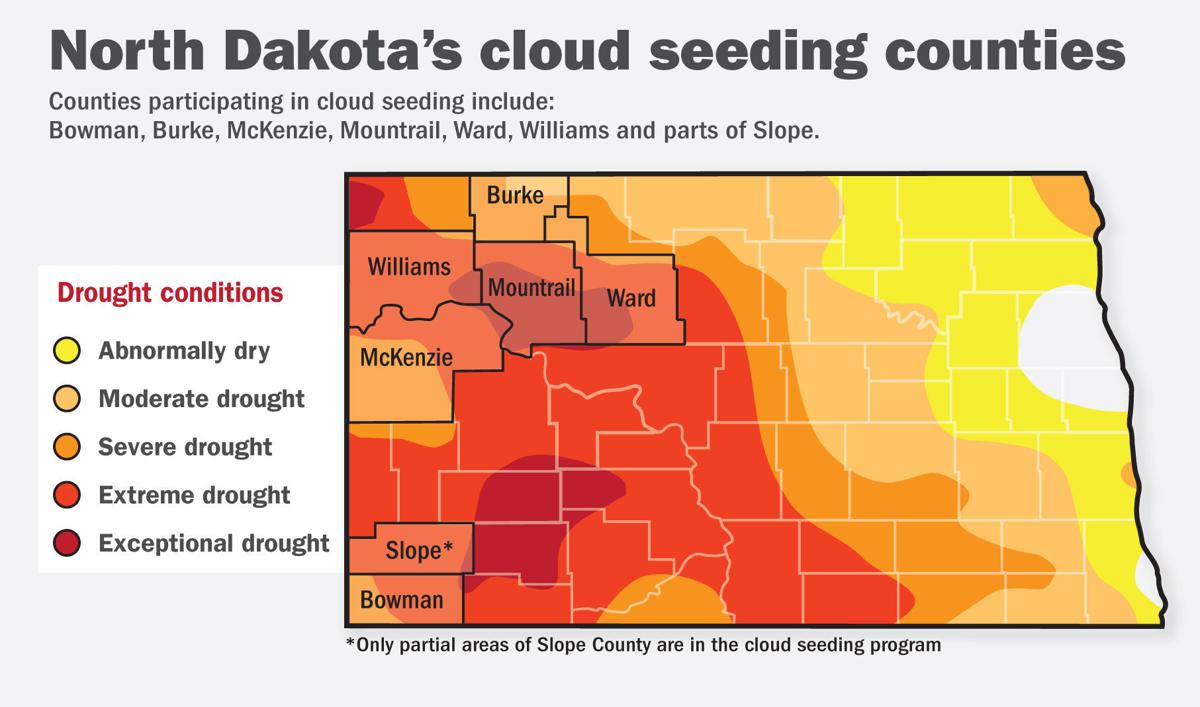 Drought heightens controversy over cloud seeding North Dakota News
