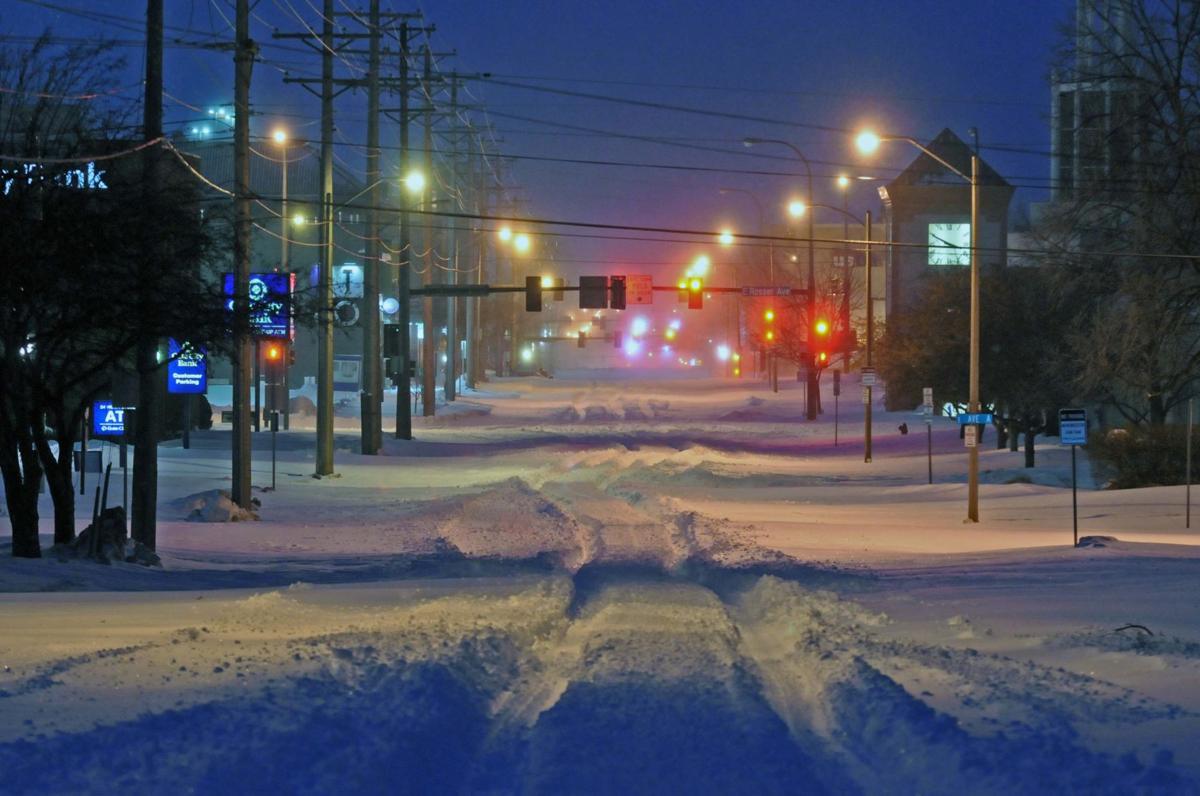 Snow removal slow going Bismarck