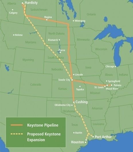 Keystone pipeline shut down after oil surfaces in South Dakota | Bakken ...