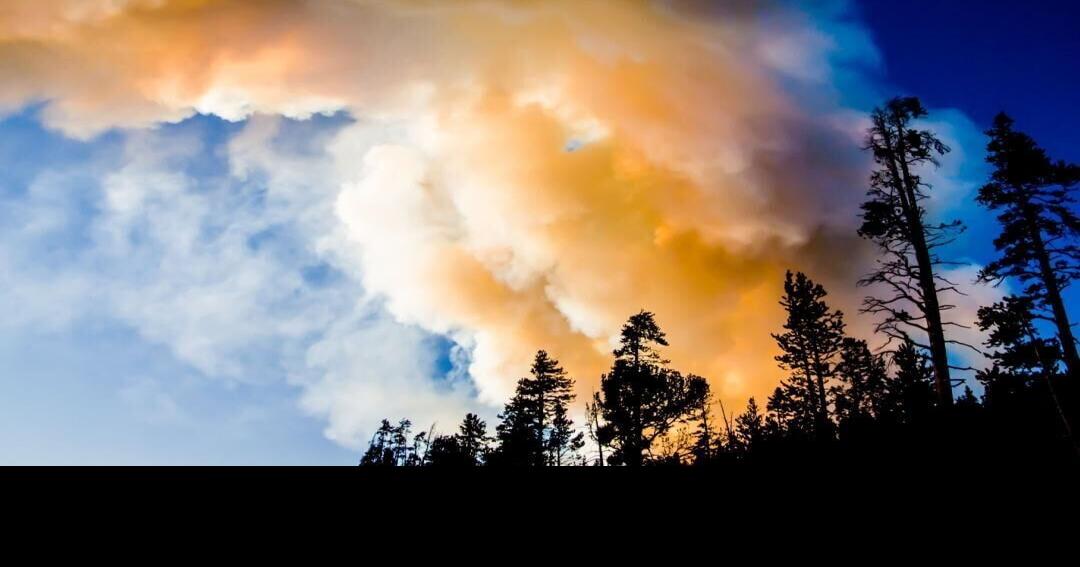 Skies above North Dakota smoky again as Canadian wildfires rage