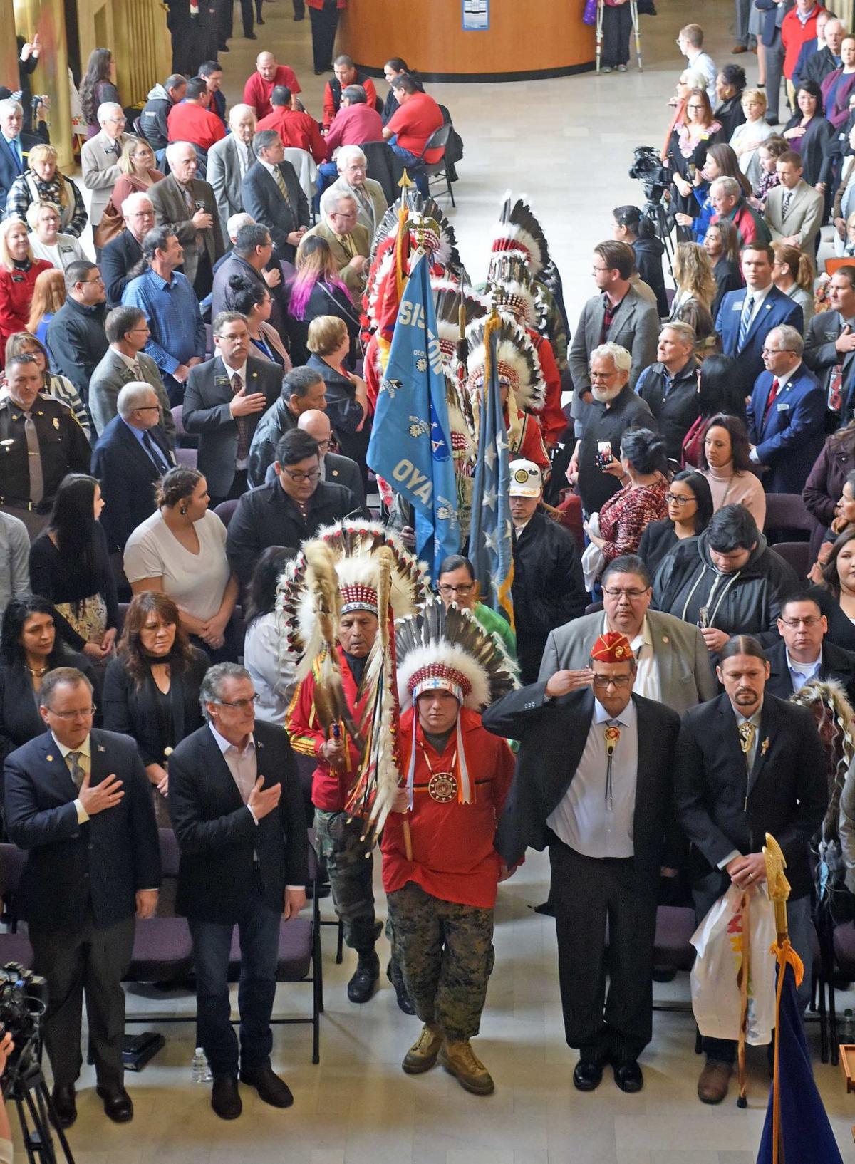 Sisseton Wahpeton Nation created through movement, sometimes willing