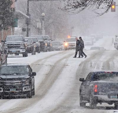 snow to push into